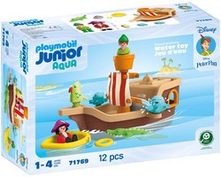 PLAYMOBIL JUNIOR & Disney: Peter Pans spetterend piratenschip 71769