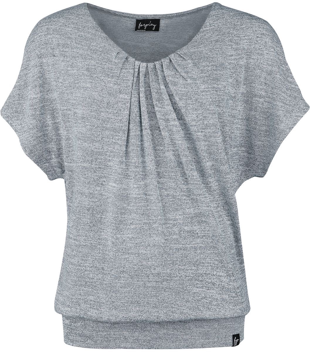 Forplay Beth Dames T-shirt - grijs - S