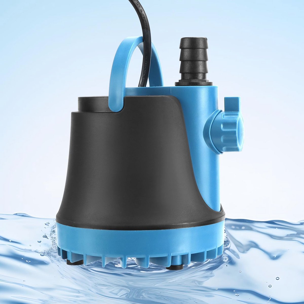 Stille Dompelpomp voor Aquarium en Hydrocultuur - 35W, 2000L/H met Verstelbare Waterstroom