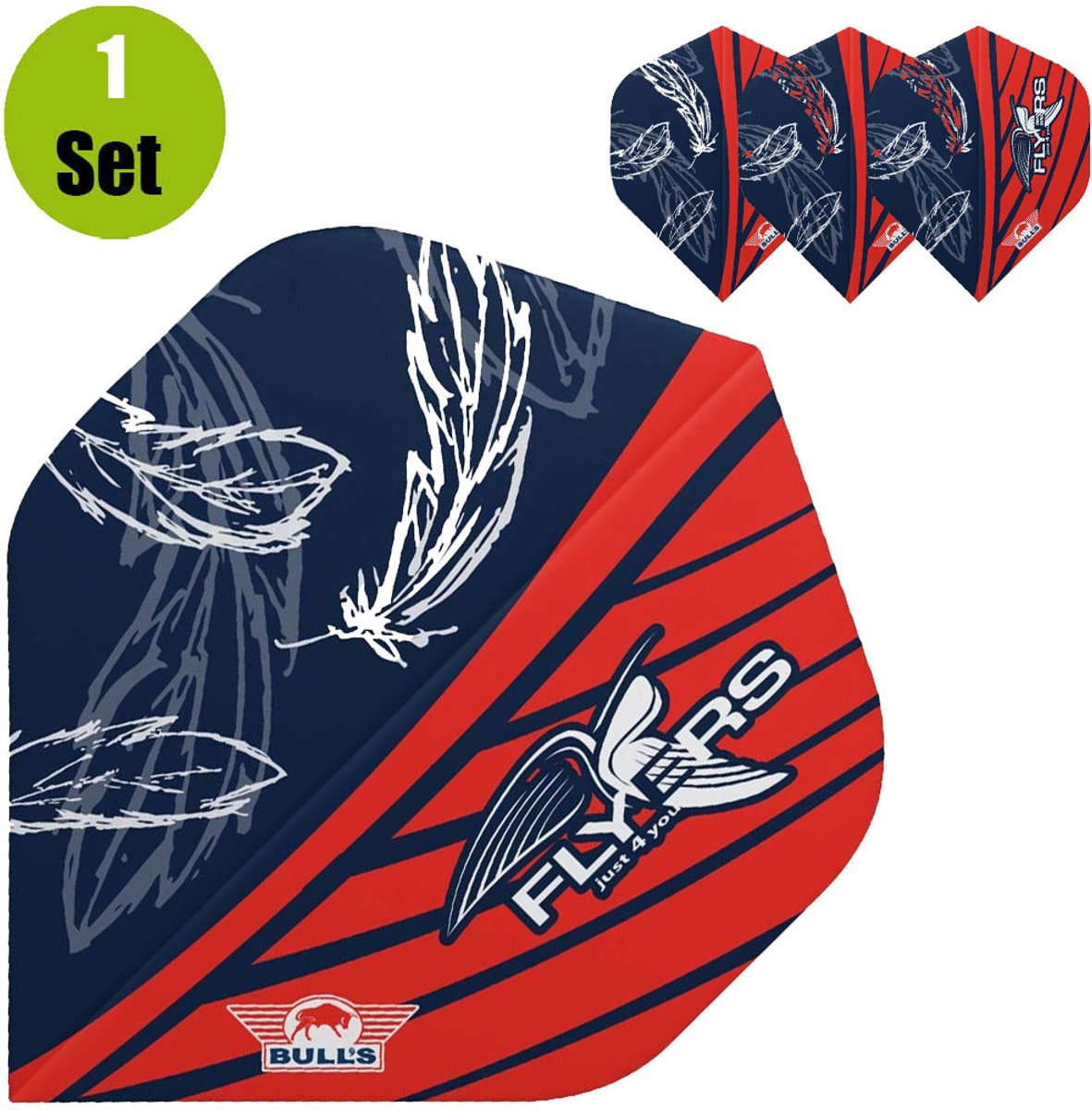 Bull's Richard Veenstra 80 No.2 - Dart Flights