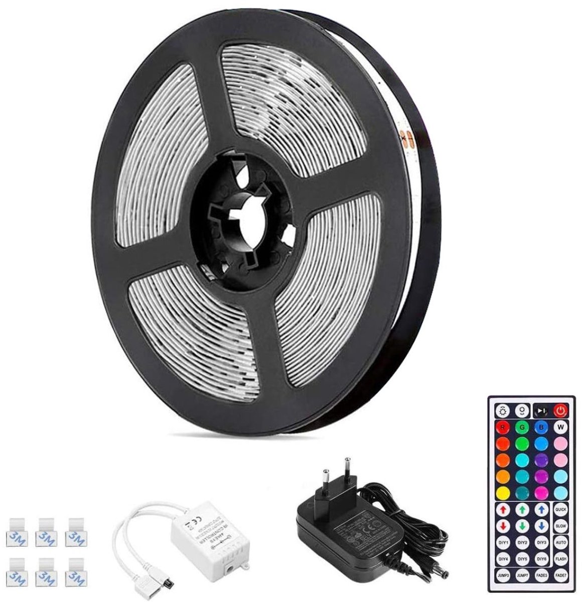 Led Strip 5 Meter - Led-Strips met Afstandsbediening - Veelkleurig