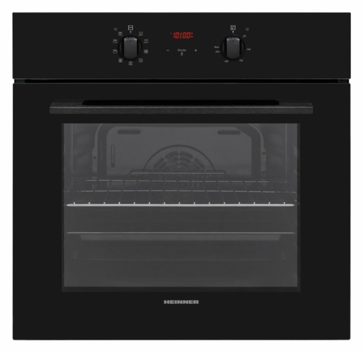 Heinner HBO-V659GCD-GBK Inbouw Oven – Elektrisch – 65 L – Energieklasse A – Heteluchtfunctie (Turbo) – Grill – 9 Functies – Kinderslot – Zwart – 5 Jaar Garantie