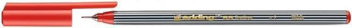 edding-55 fineliner rood