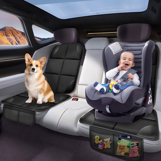 ZQSFPK 2 x baby-autostoelbeschermer, waterdichte autostoelbeschermer, kinderwagenbekleding, potjestrainingspad, autostoelinleg voor peutertraining