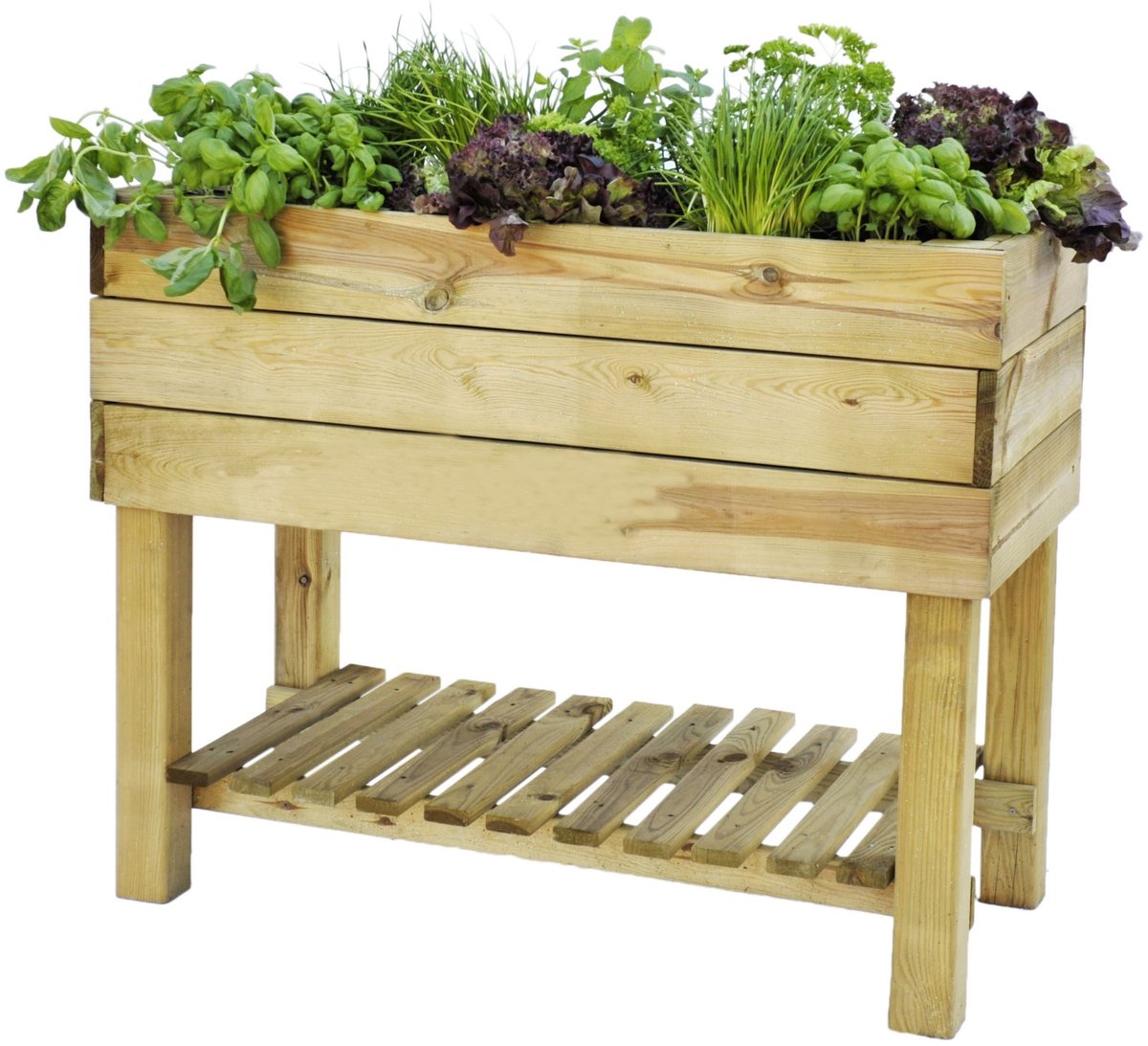 Hillhout Minigarden robuust - Grenen - 100x50x80 cm
