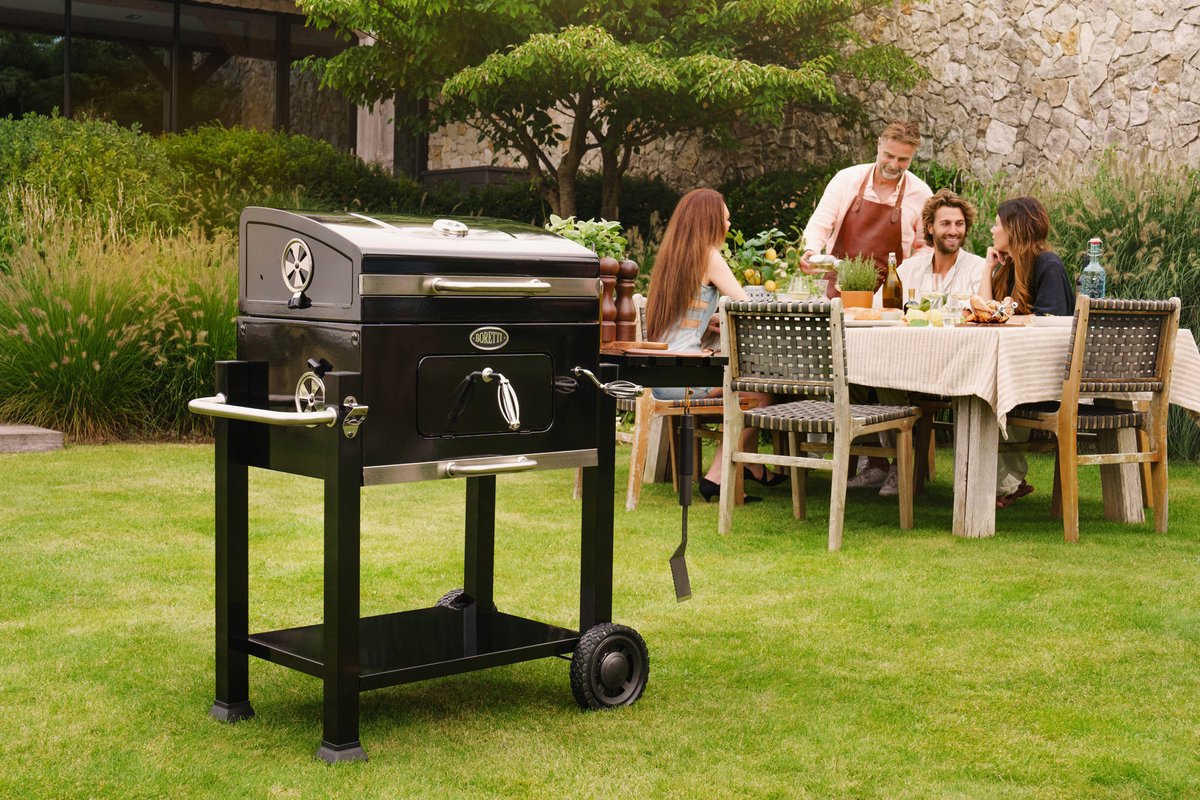 Boretti - Carbone 2.0 Houtskool barbecue - Grilloppervlak 57x42 thumbnail 3