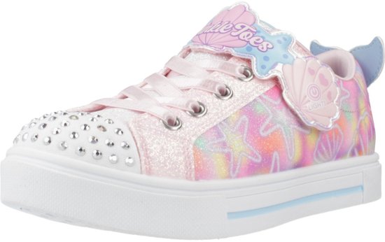 Skechers Twinkle Sparks - Underwater M - Baskets pour femmes Filles - Rose