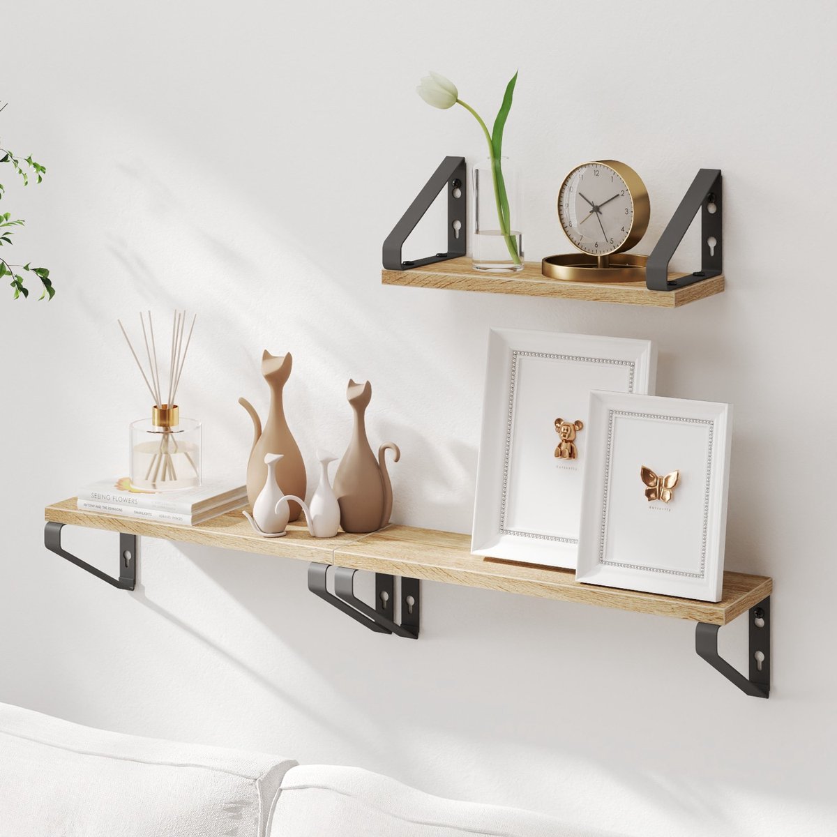 Wandplank – Zwevende Plank – Set van 3 – Stijlvol