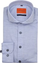 Suitable Melange Overhemd Lichtblauw - Maat 40 - Heren - Casual Shirt