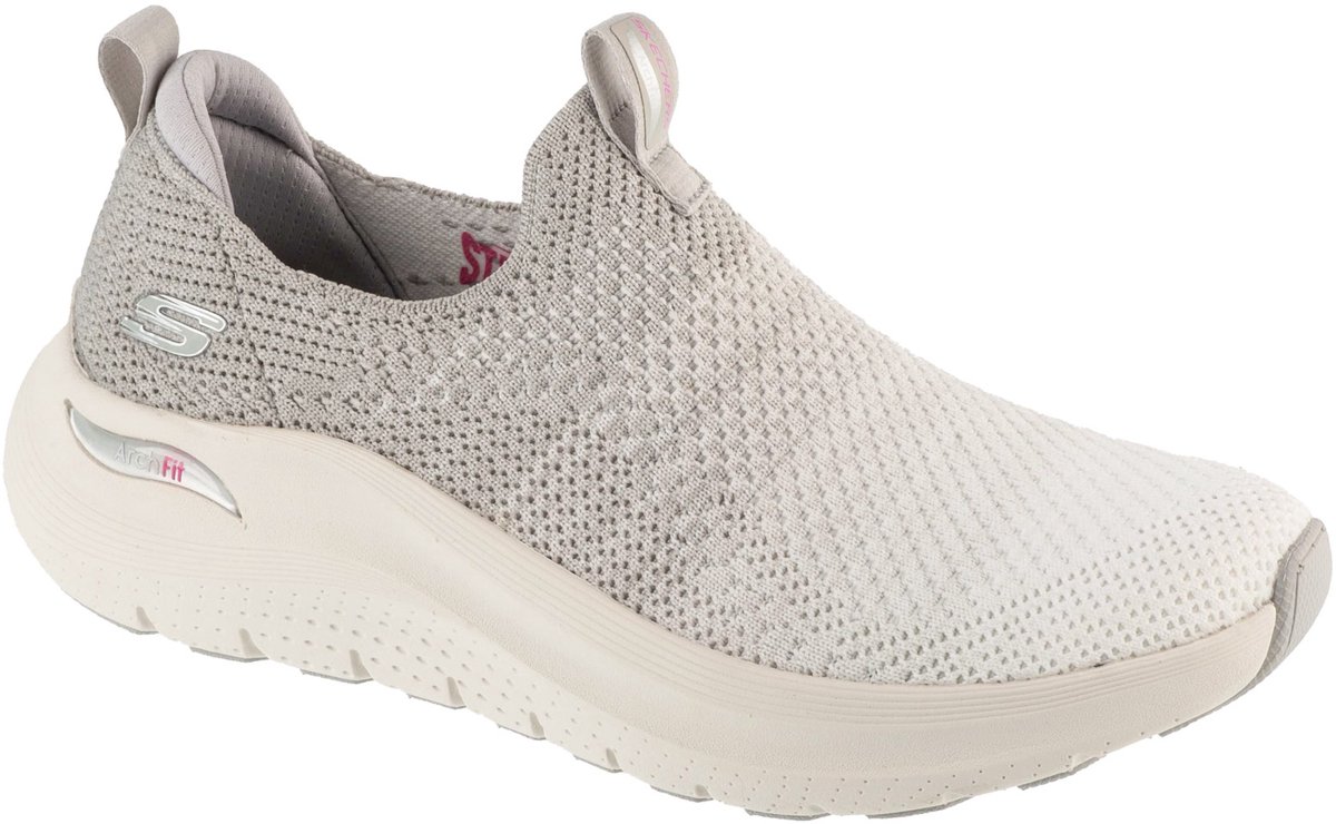 Skechers Arch Fit 2.0, Vrouwen, Grijs, Sportschoenen, maat: 38,5