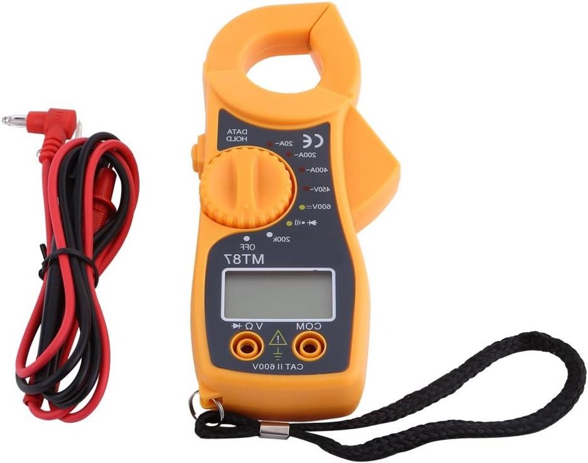 Digitale Multimeter AC DC Voltmeter Ampèremeter Ohmmeter Volttester met LCD-Meter