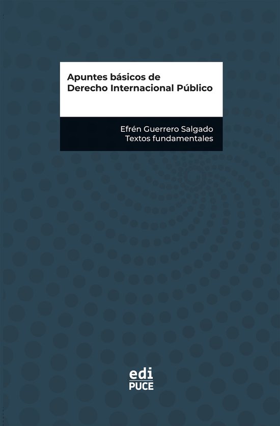 Apuntes básicos de Derecho Internacional Público - cover