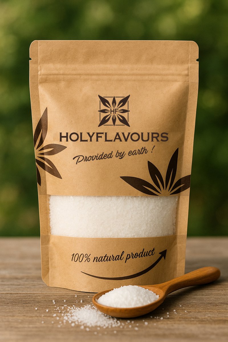 Duits Steenzout Fijn 0,2 - 0,7 mm - 100 gram - Holyflavours - Natuurlijk Zout