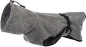 Trixie badjas hond badstof grijs (40 CM)