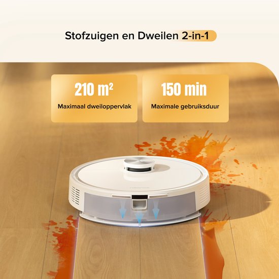 Stofzakken voor Roborock Q7 M5 /L5 /Q10 S5 /Q10 X5 /Q5 Pro /Q5 Max /S8 Pro Ultra/S8 /S7 MaxV Ultra/Q7 Max /Q8 Max Stofzuiger,Afzuigstation,Stofzuigerzakken,Reserveonderdelen,10 Pack 3L