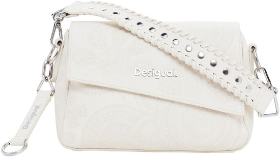 Desigual Handtas Schoudertas Dejavu Phuket Mini Hand Bag Crudo Beige