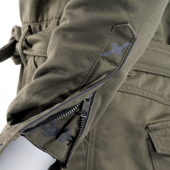 Combinaison textile moteur TRENDA femme 40 Kaki par MOTOBLOUZ