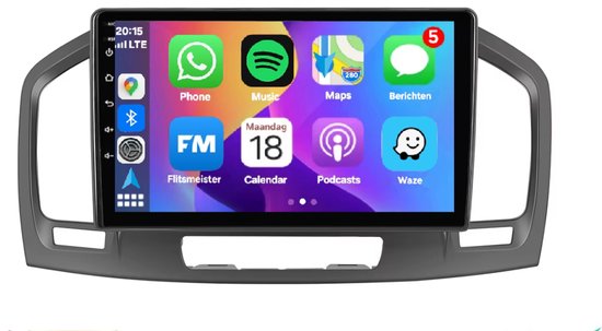 Opel Insignia | Android 13 | Autoradio | 2009 t/m 2013 | CarPlay