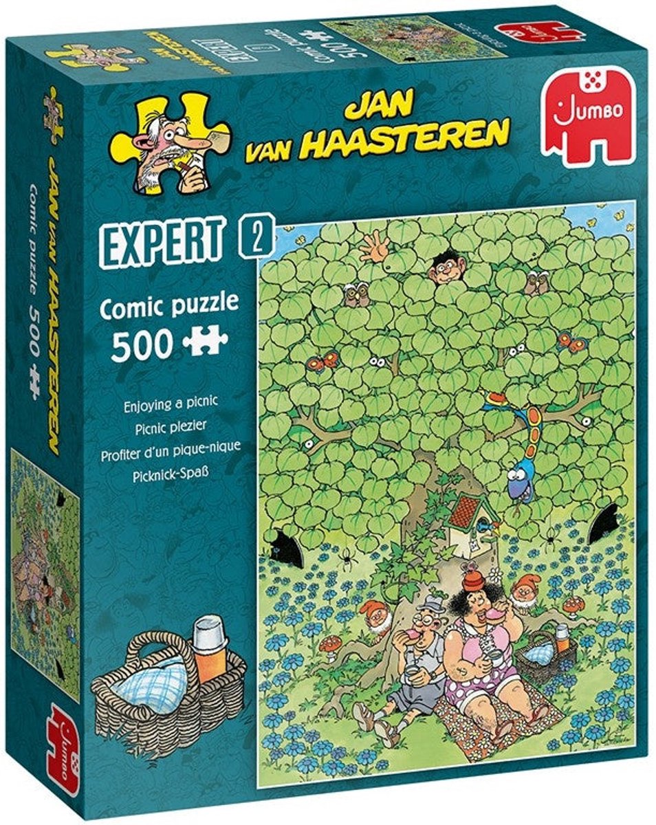 Jan van Haasteren Expert 2: Picknick Plezier puzzel - 500 stukjes