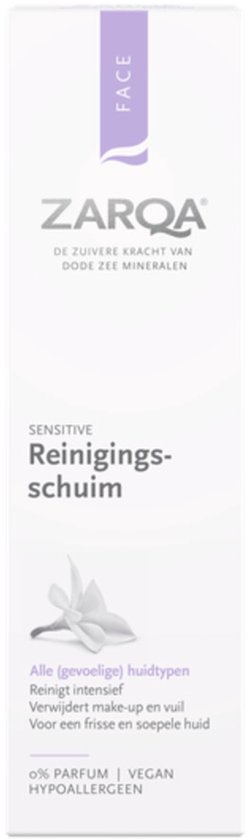 3x Zarqa Reinigingsschuim Sensitive 150 ml