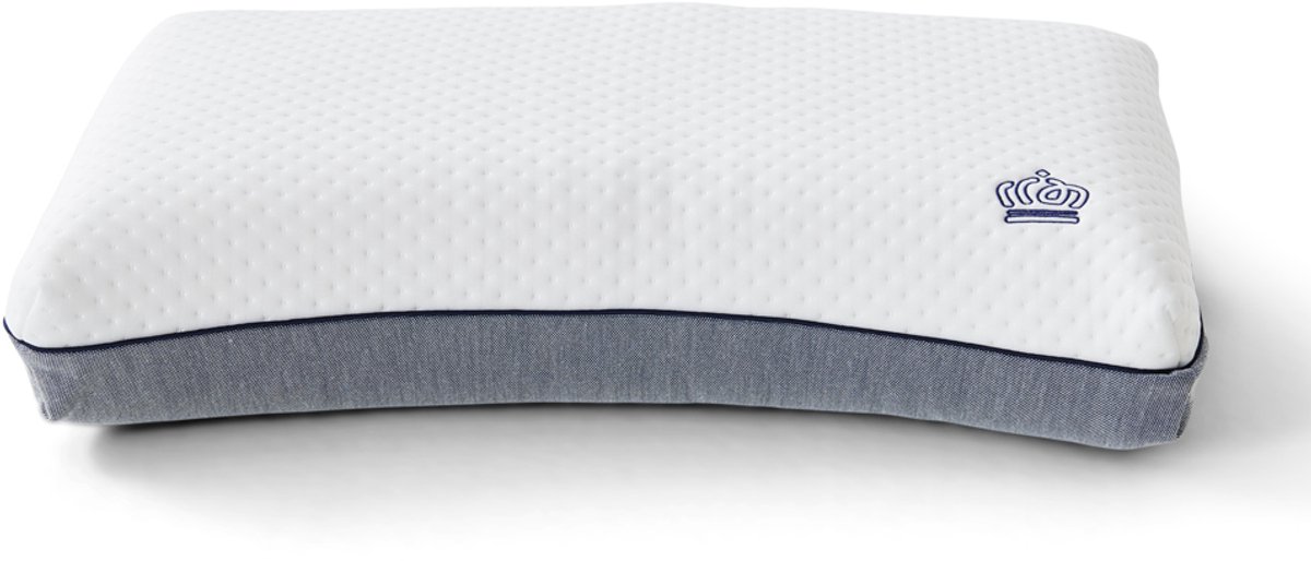 Auping Cloud hoofdkussen - 40 x 60 x 14 cm - Latex - Wit - Geschikt voor zij-, rug- en buikslapers