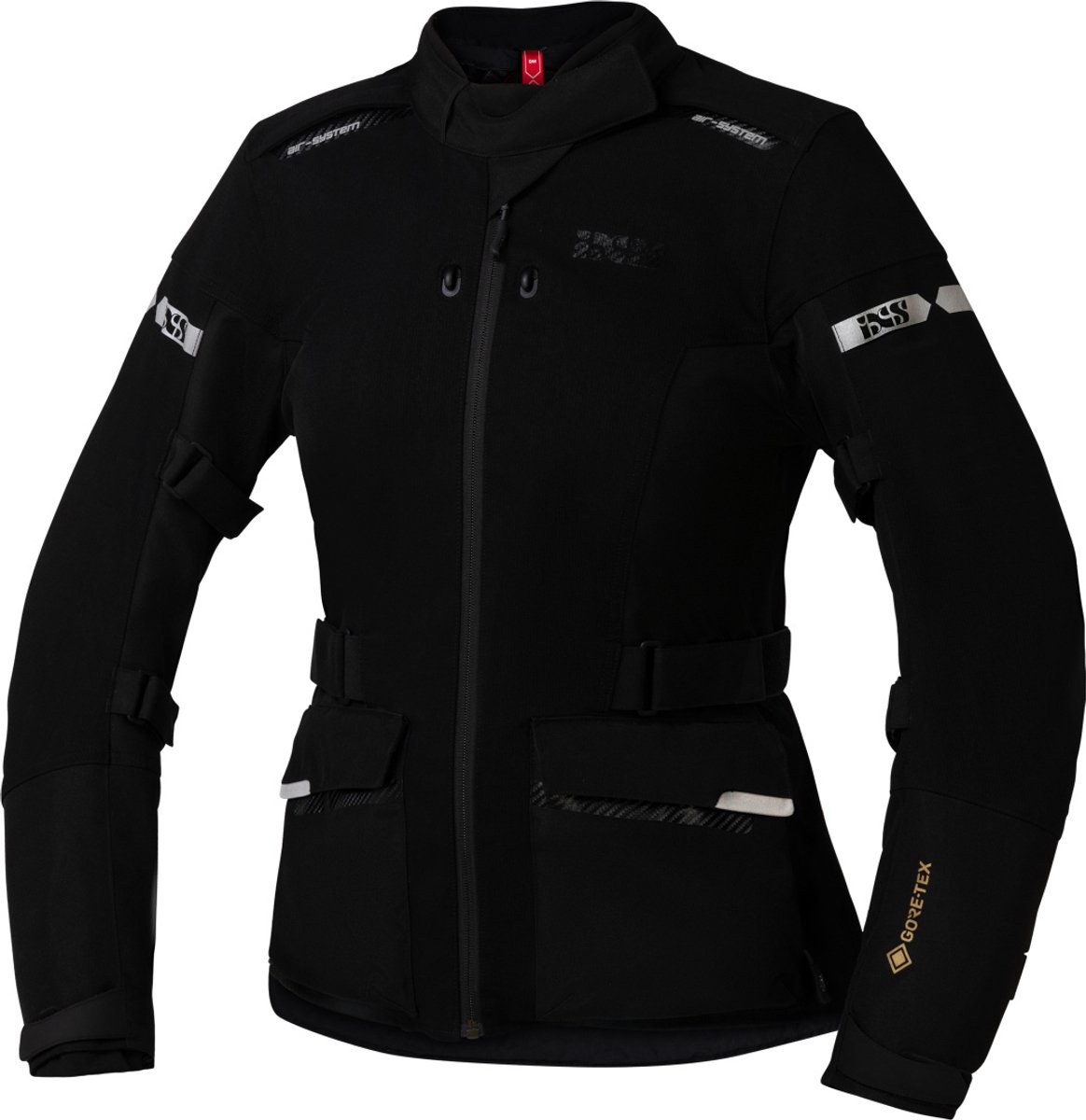 IXS Horizon-GTX Dames Zwarte Textiel Motorjas - Jas