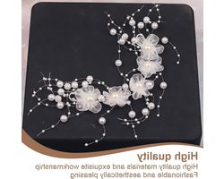 Haarsieraad voor de bruid - Haarspeld voor bruidskapsel - Mooi en delicaat - Ideaal voor bruiden en bruidsmeisjes - Perfect voor feesten - Charming Charm - Heldere kleuren - 1 stuk