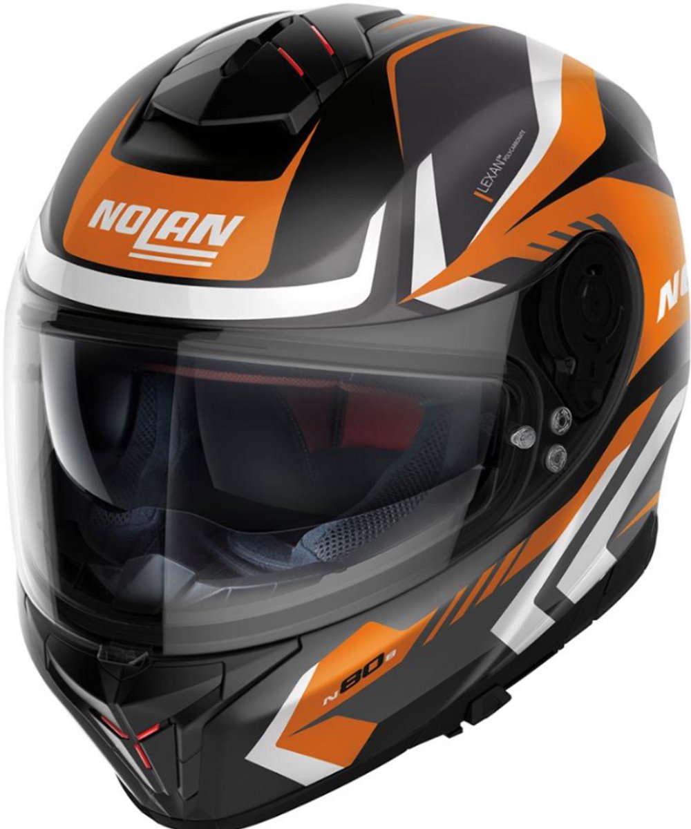 Nolan N80-8 Rumble 61 Flat Zwart Integraalhelm - Helm