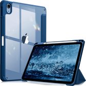 Sounix Tablet hoes geschikt voor Apple iPad 11 (2025) A16 / Apple iPad 10.9 (2022) - Hoesje - Donkerblauw