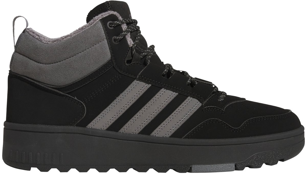 Adidas Sportswear Hoops 4.0 Mid Schoenen Unisex Zwart