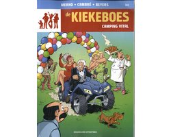 Omslag van de Kiekeboes 165 - Camping Vital