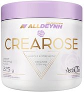ALLDEYNN CREAROSE Cherry Pineapple – Creatine Poeder 220g – 40 Porties – Met AstraGin® – Zonder Toegevoegde Suikers – Nutriworld