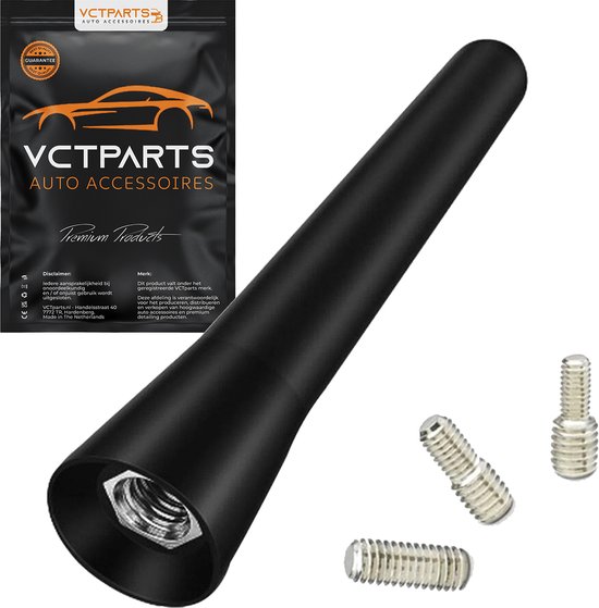 Kurze Autoantenne 3.5cm Blaue Carbon-Autoantenne 3,5 Cm - Bienenstich-Mast Für Radio AM/FM, Stubby-Design Mini Antenne Auto