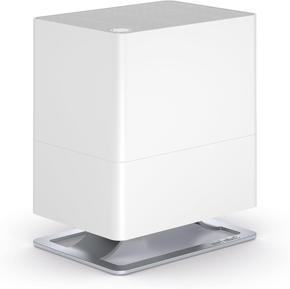 Oskar klein energie-besparende bevochtiger voor kamers tot 30 m² - stille verdamper met automatische uitschakeling - dimbare LEDs - wit luchtbevochtiger