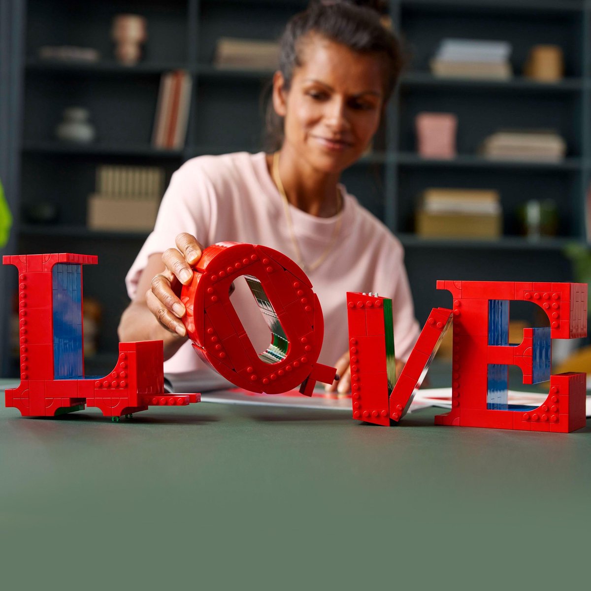 LEGO Art LOVE Woonaccessoire Decoratie Bouwpakket voor Volwassenen, Valentijnscadeau - 31214 — afbeelding 17