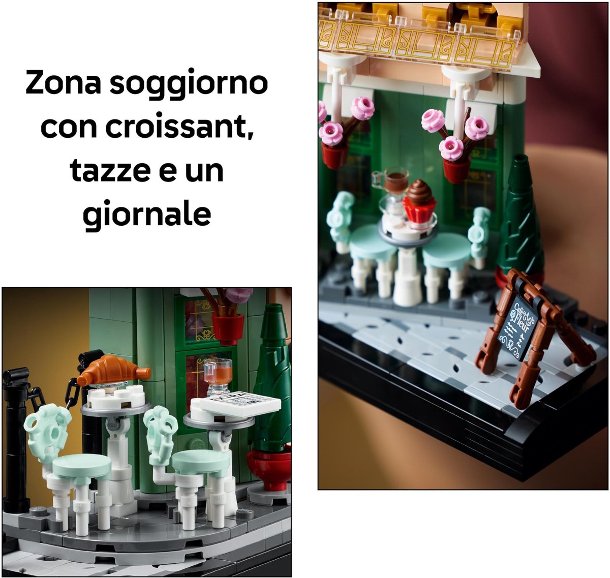 LEGO® Icons Frans café - Parijse decoratie - 10362 — afbeelding 14