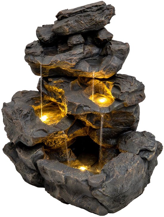 Waterornament met Decoratieve Oude Kraan en Ganzenfamilie van Ambienté™ met LED Verlichting - 56cm € 199,99 Waterornament met Decoratieve Oude Kraan en Ganzenfamilie van Ambienté™ met LED Verlichting - 56cm € 199,99