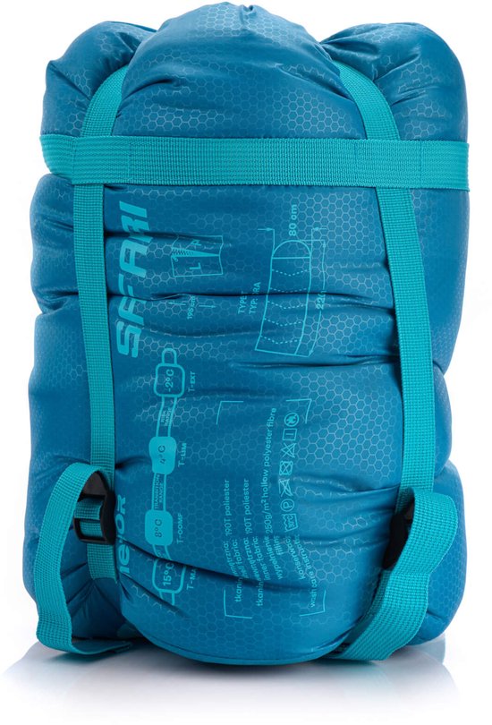 Meteor Safari L - Slaapzak - blauw, comfortabel, lichtgewicht van Meteor — afbeelding 5