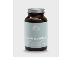 Mattisson - Teunisbloemolie met vitamine E - 1000mg - Voedingssupplement - 90 Capsules