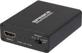SpeaKa Professional Audio Extractor SP-AE-H/TC-04v2 [HDMI - HDMI, Toslink, Jackplug, Cinch] 3840 x 2160 Pixel
