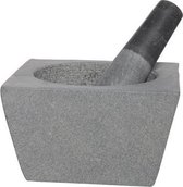 Mortier confortable et tendance avec pilon granit 16x16cm