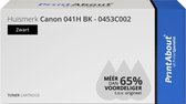 PrintAbout huismerk Toner 041H BK Zwart Hoge capaciteit geschikt voor Canon