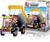 Sluban M38-B0377A Town Serie Kiepwagen 87-delig