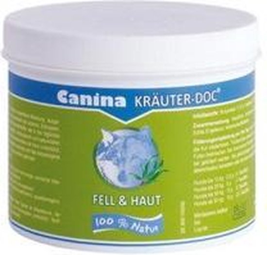 Canina Krauter Doc Vacht & Huid - 150 g