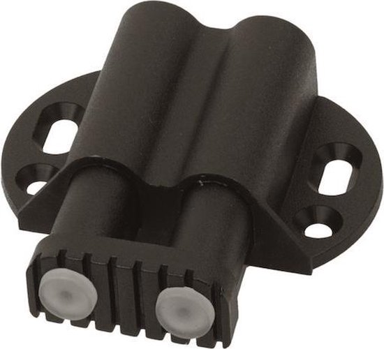 Foto: Schwarzer druckschnapper mit doppelpuffer 13mm
