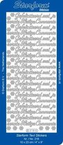 Starform Stickers Text NL: Communie (10 PC) - Gold - 0218.001 - 10X23CM