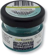 CraftEmotions Wax Paste metallic colored - turquoise 20 ml
