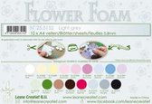 LeCrea - 10 Flower Foam sheets A4 0,8mm lichtgrijs 25.5152