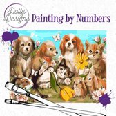 Pets - Painting by Numbers by Dotty Designs