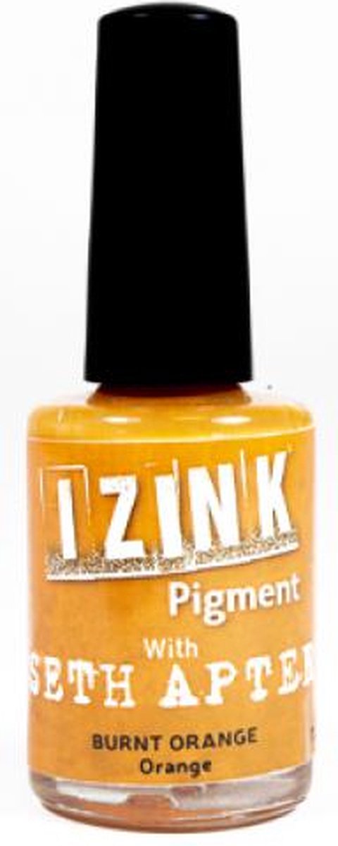 Orange - Burnt Orange Izink Pigment by Seth Apter